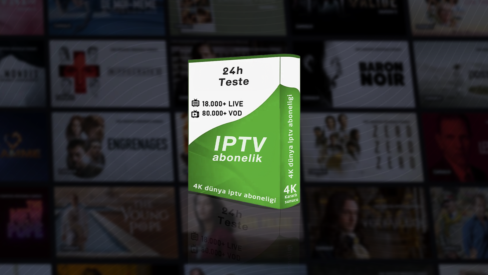 24 Saat Ücretsiz IPTV Testi : Şimdi Deneyin